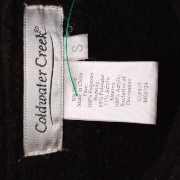 Coldwater Creek Sherpa jacket size small - Picture 4 of 10